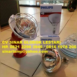 Lampu Sorot Pemanas Infrared 375 watt Philips